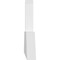 Ekena Millwork Portland Architectural Grade PVC Gable Bracket, 84"W x 14"H x 2"D x 6"F, 4/12 Pitch GBP084X14X0206POR00 - alternate 2